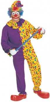 Clown (Smiley) Fancy Dress Costume