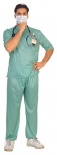 Emergency Room Male Surgeon Fancy Dress Costume