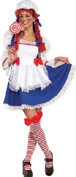 Secret Wishes - Rag Doll Girl Costume