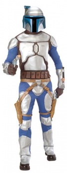 Star Wars Costume - DLX Jango Fett Fancy Dress Costume