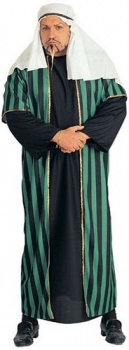 XL - Arab Sheik Fancy Dress Costume