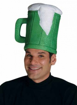 Green Beer Mug Hat