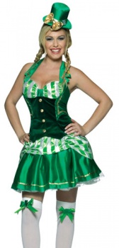 Shamrock Sweetheart Fancy Dress Costume