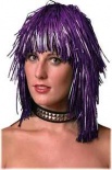 Cyber Tinsel Wigs - Purple