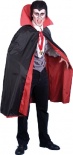 Black / Red Reversible Cape 