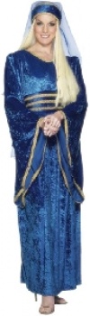 Medieval Lady (Blue) Costume