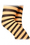 Childrens Tights - Black and Orange