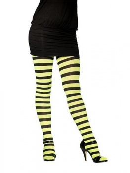 Tights - Green and Black - XL