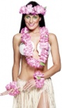 Hawaiian Garland Set  - Pink