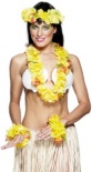 Hawaiian Garland Set  - Yellow