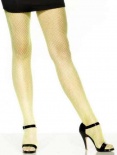 Tights - Fishnet - Green 