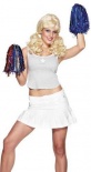 Red, Silver, Blue - Metallic - Cheerleader Pom Pom