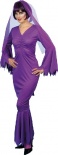 Vamp Costume Purple Fancy Dress Costume