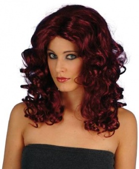 Glamour Wig - Burgundy