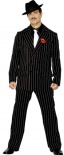 Gangster Zoot Suit Fancy Dress Costume