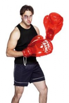 Inflatable PVC Boxing Gloves