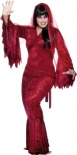 Deluxe Vamp Red Halloween Fancy Dress Costume (XL)