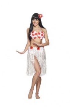 Hawaiian Bra - Red, White and Blue