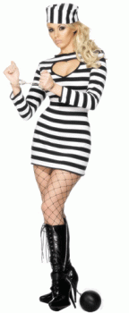 Convict - Fever Range - Fancy Dress Costume