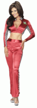 Racing Girl - Fever Fancy Dress Costume