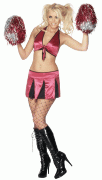 Cheerleader - Fever Fancy Dress Costume
