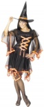 Winsome Witch Costume - Black / Orange