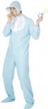 Adult Baby Romper Suit (Blue)