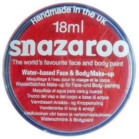 Snazaroo Face Paint - Sparkle - Red - 18ml