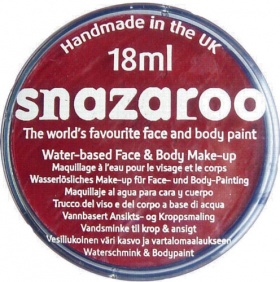 Snazaroo Face Paint - Burgundy 18ml