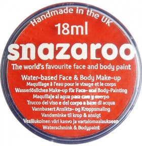 Snazaroo Face Paint - Dark Orange 18ml