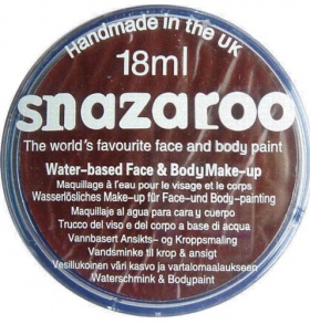 Snazaroo Face Paint - Maroon 18ml