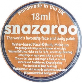 Snazaroo Face Paint - Ochre Yellow 18ml