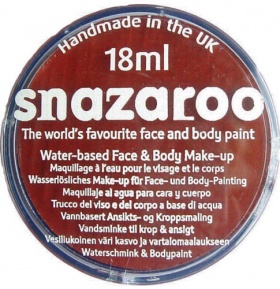Snazaroo Face Paint - Rust Brown - 18ml