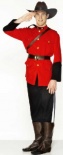 Mountie Fancy Dress Costume