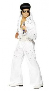 Elvis Jumpsuit Costume - Jewelled
