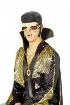 Elvis Headpiece with Rubber Shades