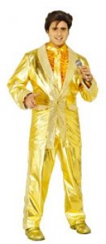 Elvis Costume - Gold Lame