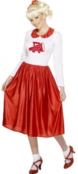 Grease - Sandy Dress Fancy Dress Costume