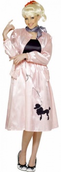 Grease - Poodle Dress - Pink Fancy Dress Costume
