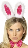 Bunny Ear Set - Pink /  White