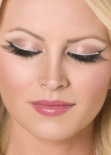 Bijou Boutique Fancy Dress Costumes - Eyelashes - Silver Glitter