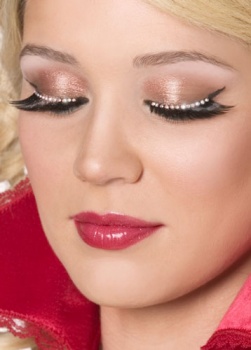 Bijou Boutique Fancy Dress Costumes - Eyelashes - Flutter with Crystals