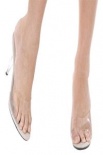 Bijou Boutique Fancy Dress Costumes - Shoes / Boots - Clear Slides