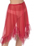 Bijou Boutique Fancy Dress Costumes - Petticoat - Knee Length - Red