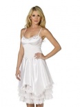 Bijou Boutique Fancy Dress Costumes - Knee Length Dress - White