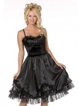 Bijou Boutique Fancy Dress Costumes - Knee Length Dress - Black