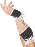 Bijou Boutique Fancy Dress Costumes - Glovettes - Black and White
