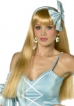 Alice in Wonderland  Wig (Fever - Rebel Toons) Fancy Dress Wig