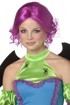Miss Muffet  Wig (Fever - Rebel Toons) Fancy Dress Wig