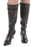 Bijou Boutique Fancy Dress Costumes - Shoes / Boots - Wide Fit Black Boots